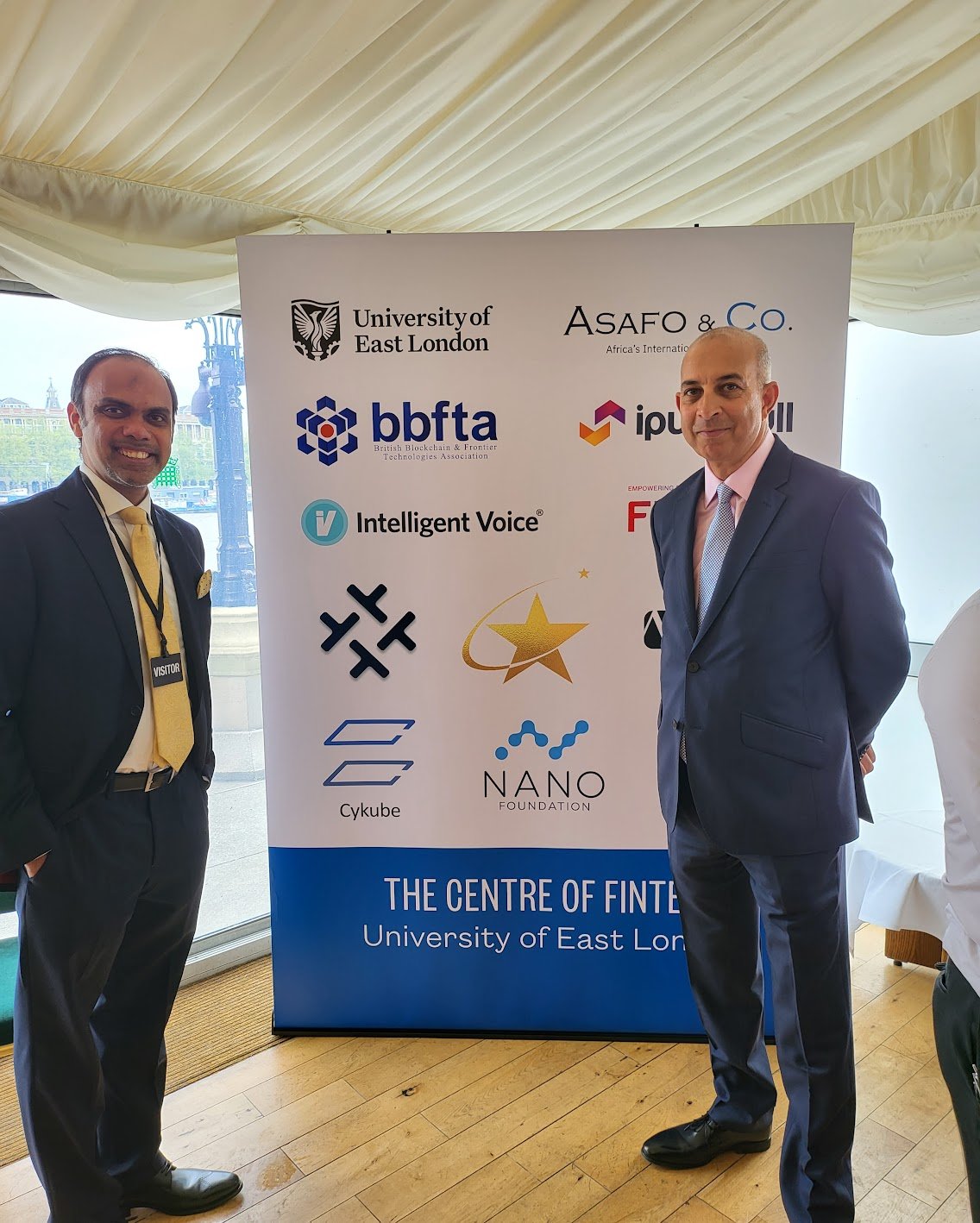 Ron Kalifa MP with Cykube CEO